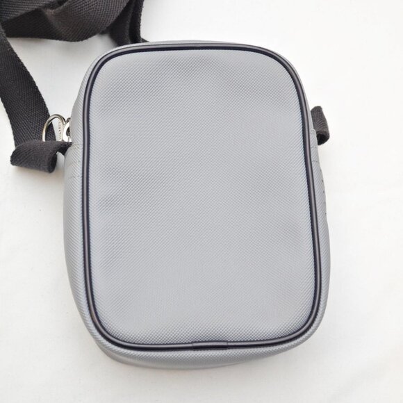 Lacoste Unisex Club 1930 Petit Piqué Effect Vertical Crossbody Bag - Picture 4 of 6